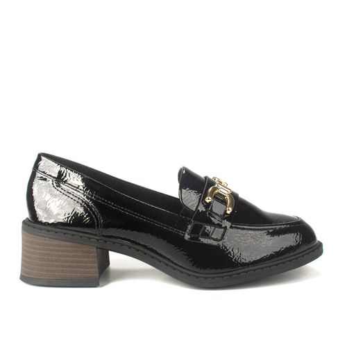 Sapato Dakota  Loafer Preto em Verniz