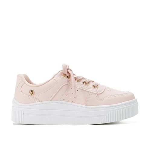 Tênis Kolosh  Casual Flatform Rosa