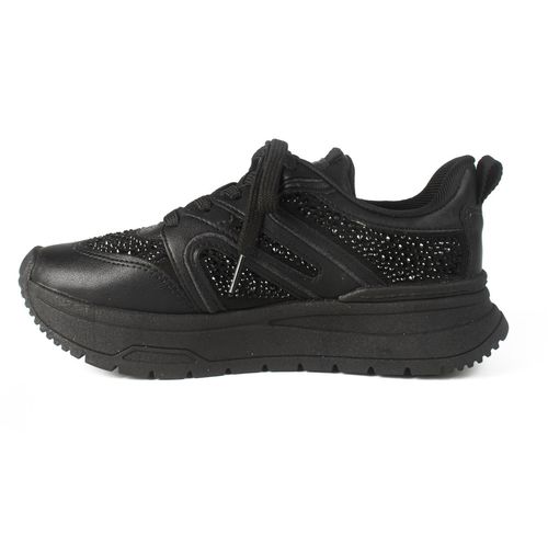 Tênis Dakota  Jogging Preto com Brilhos