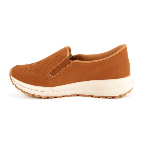 Tênis Mississipi  Slip On Caramelo