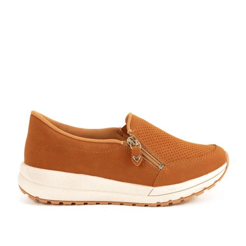 Tênis Mississipi  Slip On Caramelo