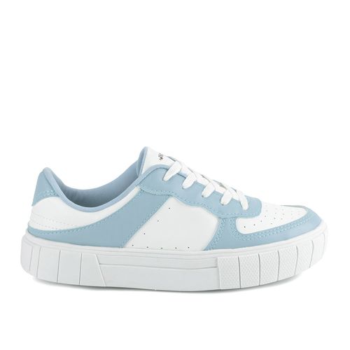 Tênis Mississipi  Flatform Branco e Azul