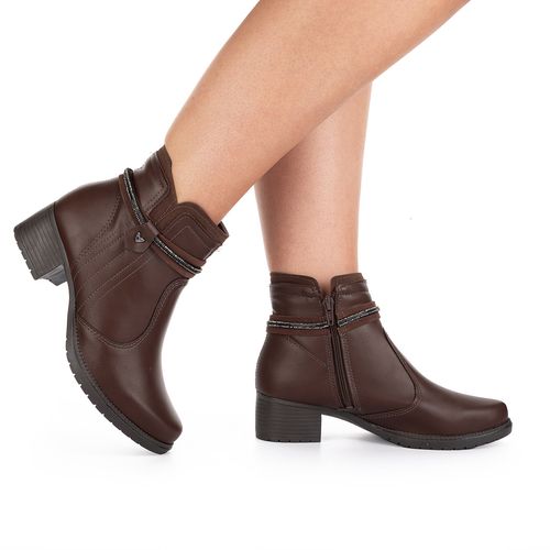 Bota Mississipi  de Cano Curto Marrom
