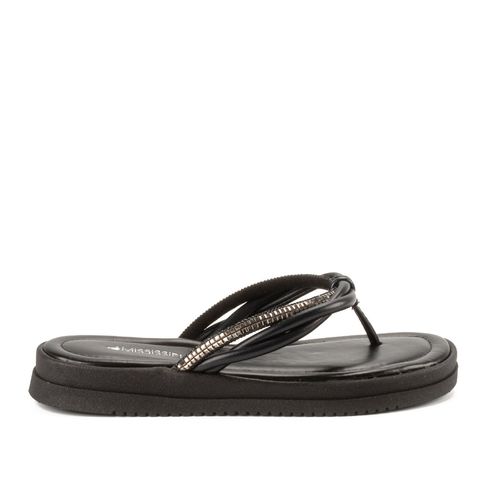 Chinelo Mississipi  Flatform Preto