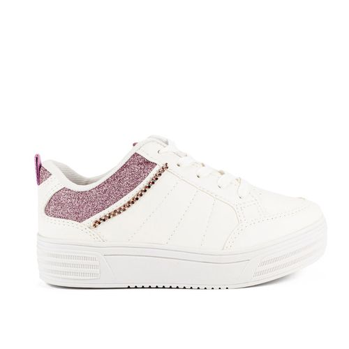 Tênis Pink  Cats Infantil Flatform Branco