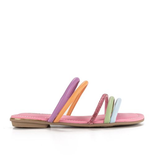 Slide Pink Cats Infantil Colorida