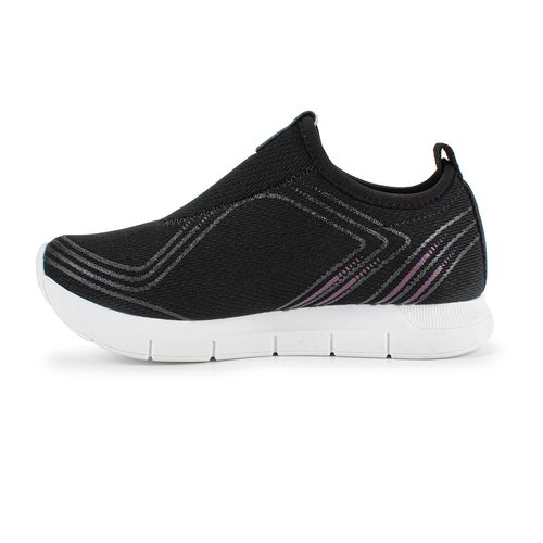 Tênis Pink  Cats Infantil Jogging Preto