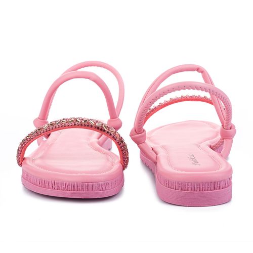 Sandália Pink  Cats Infantil Flatform Rosa