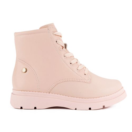 Bota Coturno  Pink Cats Infantil Rosa