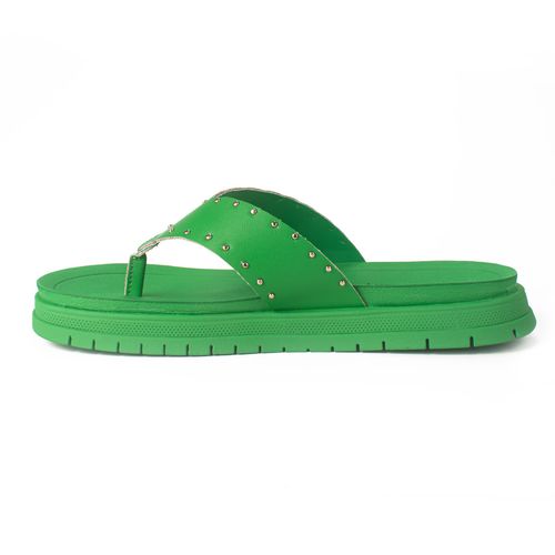 Chinelo Dakota  Flatform Verde