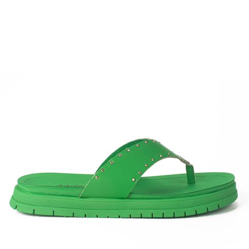 Chinelo Dakota  Flatform Verde