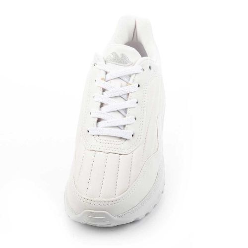 Cadarço de  Tênis Dakota Branco com Brilho