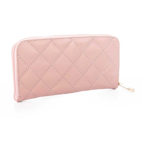 Carteira Dakota  Matelassê Rosa