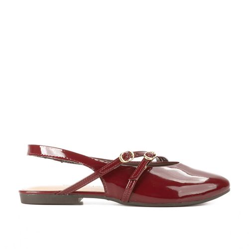 Sapatilha Dakota  Slingback Bordô