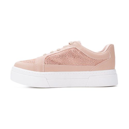 Tênis Kolosh  Casual Rosa com Brilhos