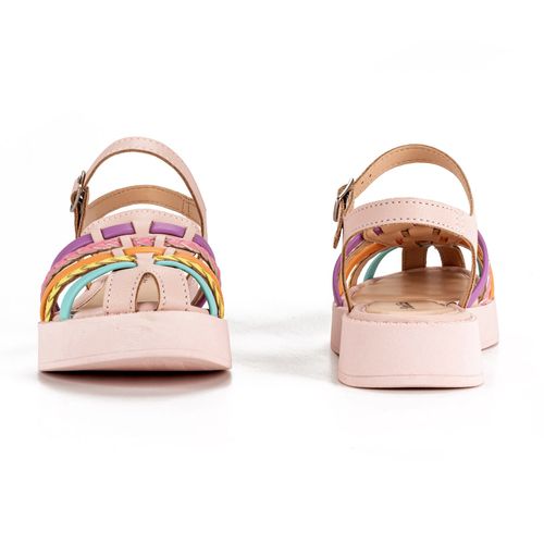 Sandália Pink  Cats Infantil Flatform Colorida