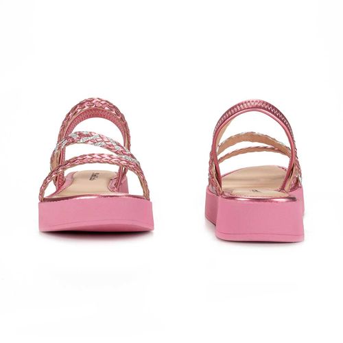 Sandália Pink  Cats Infantil Flatform Rosa