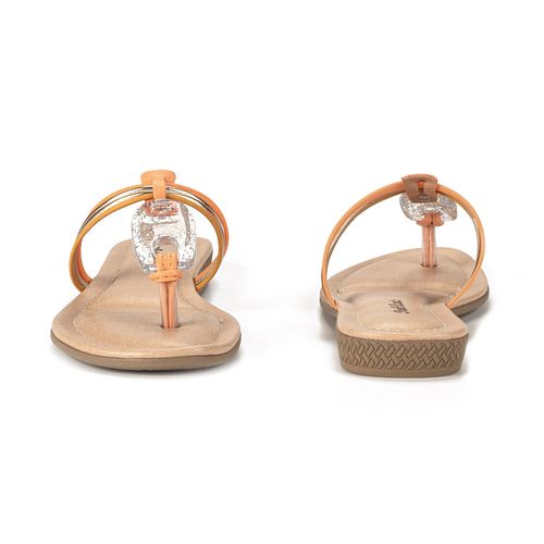 Chinelo Pink  Cats Infantil Laranja