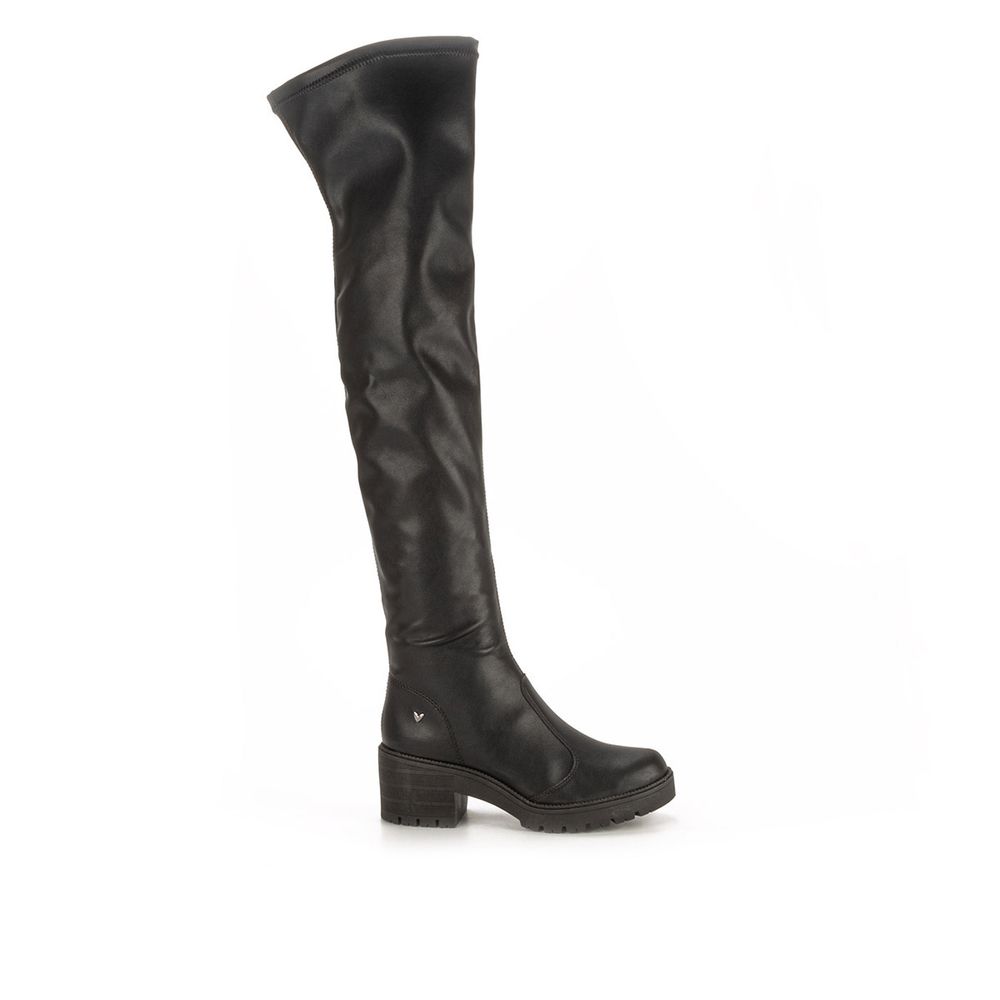 Bota over shops the knee di cristalli