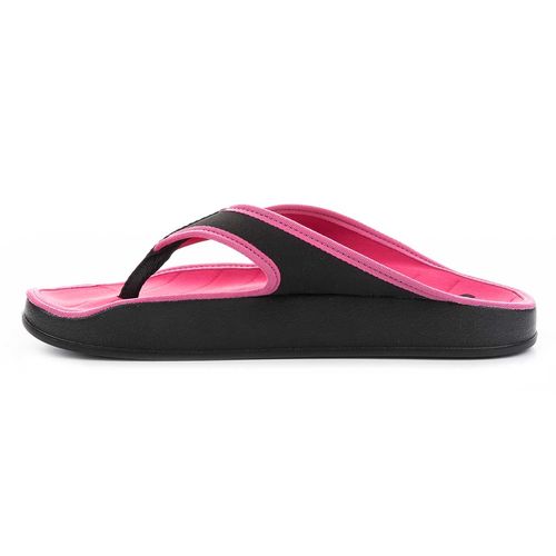 Chinelo Kolway  Preto e Rosa