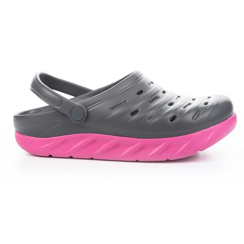 Clog Kolway  Preto e Rosa