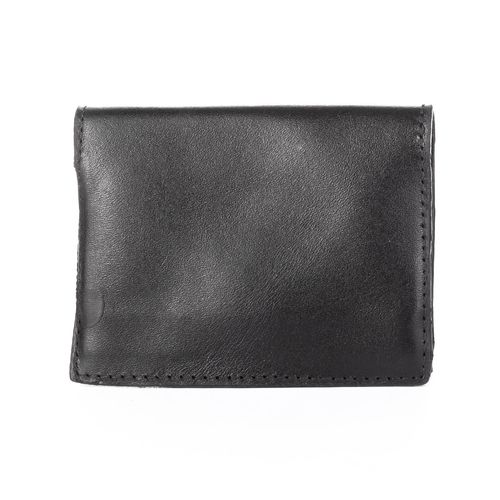 Porta Cartão  Dakota de Couro Preto