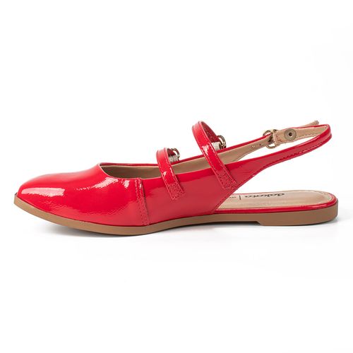 Sapatilha Dakota  Slingback Vermelha