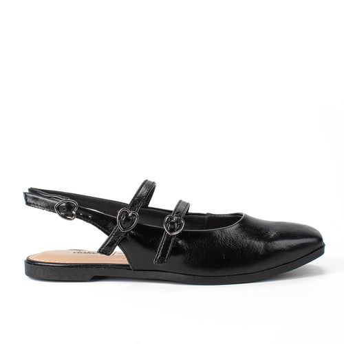 Sapatilha Dakota  Slingback Preta