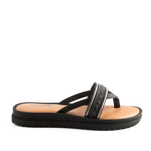 Chinelo Mississipi  Flatform Preto