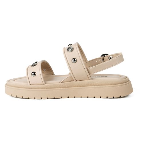 Sandália Dakota  Flatform Bege