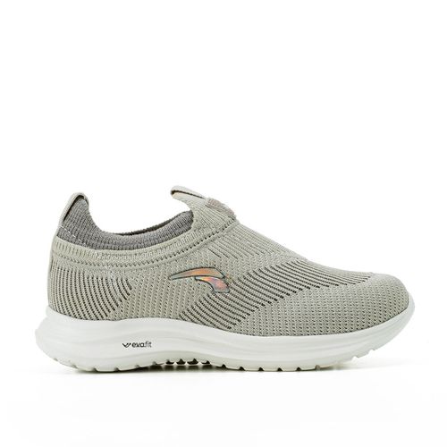 Tênis Kolosh  Infantil Esportivo Slip On Cinza