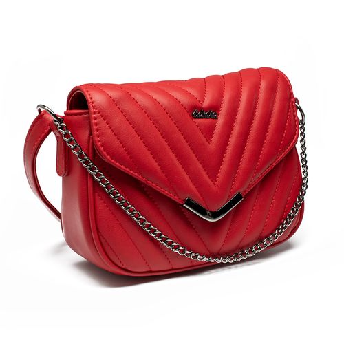 Bolsa Dakota Transversal Vermelha