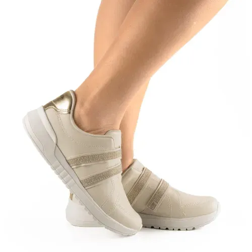 Tênis Mississipi  Jogging Bege Claro