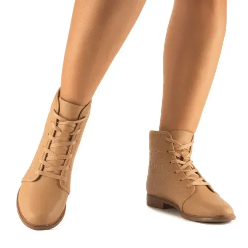 Bota Coturno  Mississipi Bege
