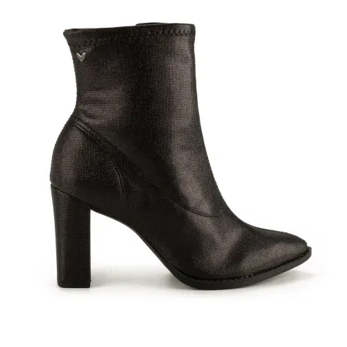Bota Mississipi de Cano Curto Preta