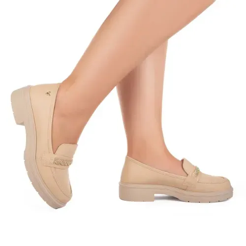 Sapato Mississipi  Loafer Bege