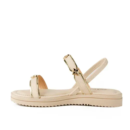 Sandália Pink Cats Infantil Flatform Bege