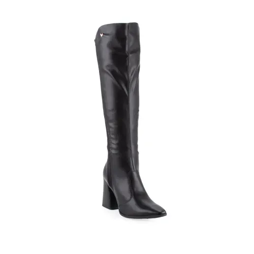 Bota Mississipi de Cano Longo Preta