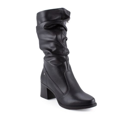 Bota Mississipi de Cano Médio Preta