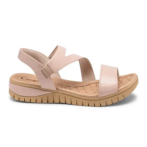 Sandália Campesí Flatform Rosa