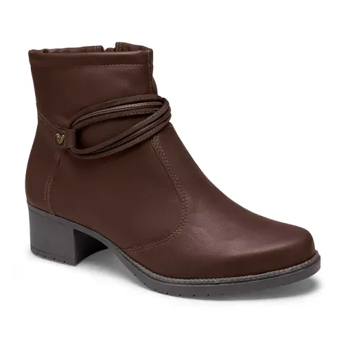 Bota Mississipi de Cano Curto Marrom