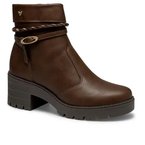 Bota Mississipi de Cano Curto Marrom