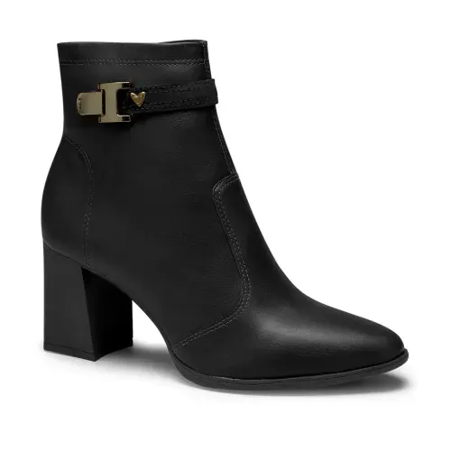 Bota Mississipi de Cano Curto Preta