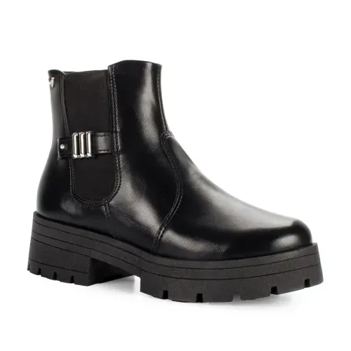 Bota Mississipi de Cano Curto Preta
