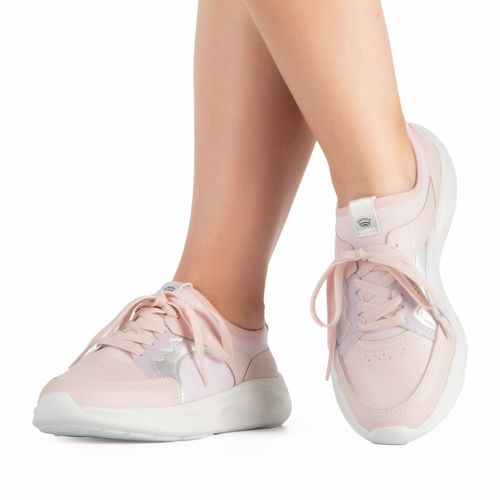 Dad Sneaker Pink Cats Infantil Rosa