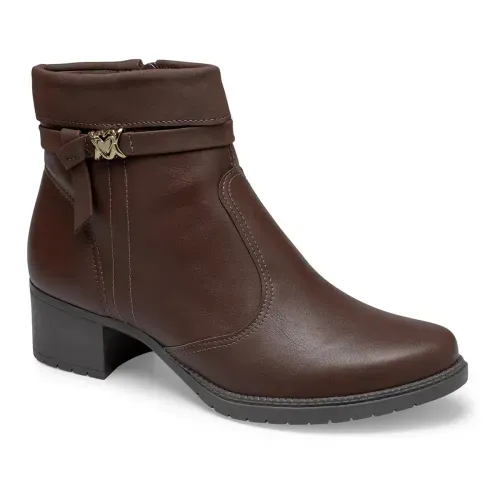 Bota Mississipi de Cano Curto Marrom