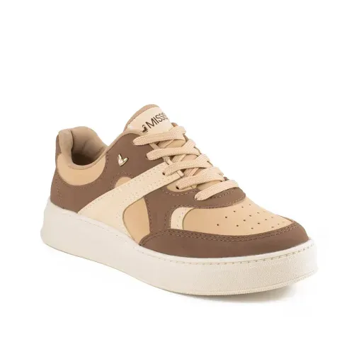 Tênis Mississipi Casual Flatform Bege