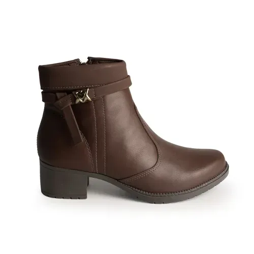 Bota Mississipi de Cano Curto Marrom