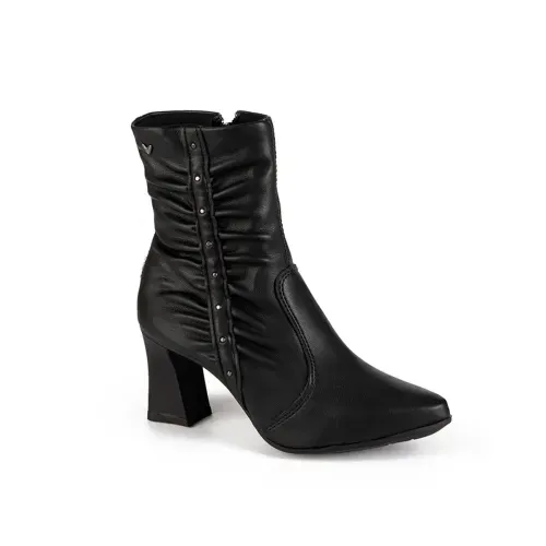 Bota Mississipi de Cano Curto Preta