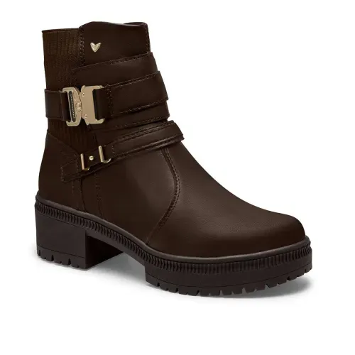 Bota Mississipi de Cano Curto Marrom